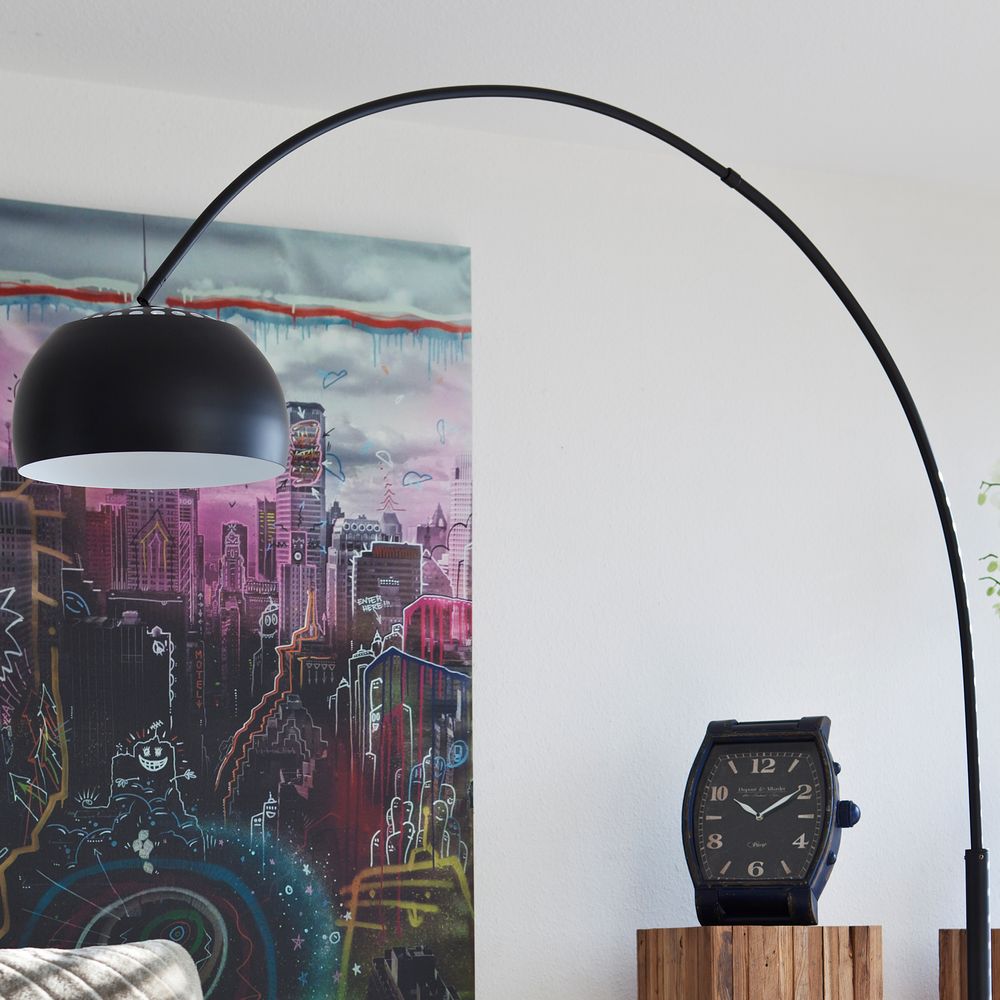 SalesFever »Big Deal« Bogenlampe schwarz
