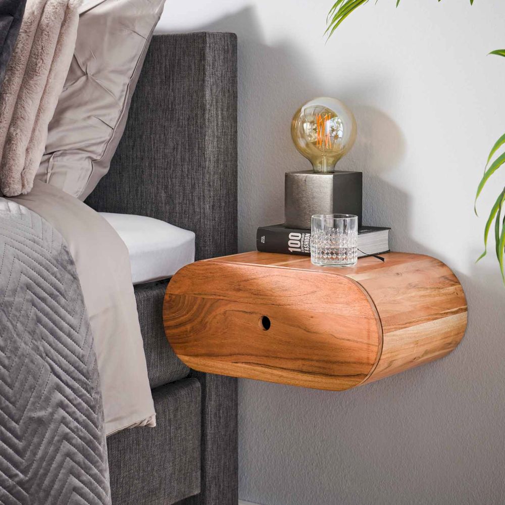 designline »Bend« Nachttisch 1 Schublade