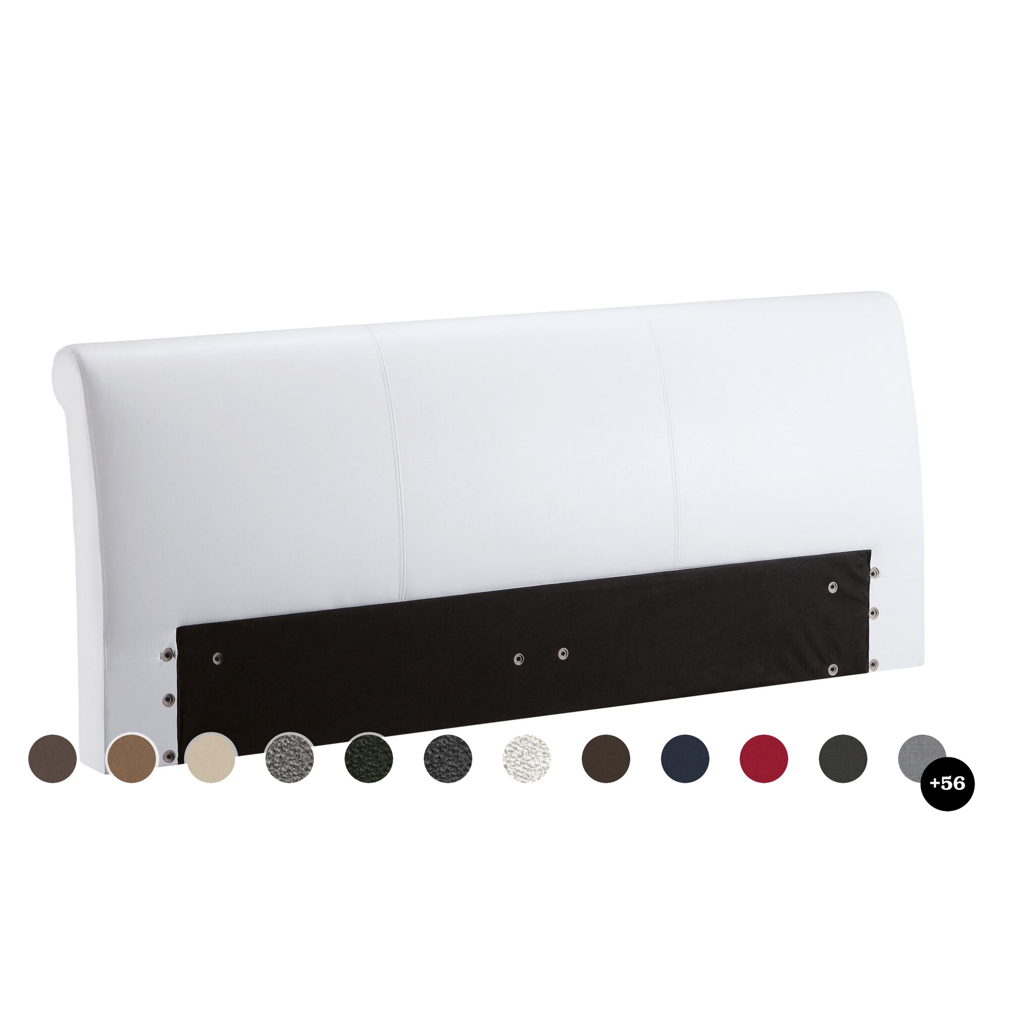 Hasena Dream-Line Kopfteil Damo 200 cm / PK3 Campos 372 blanc