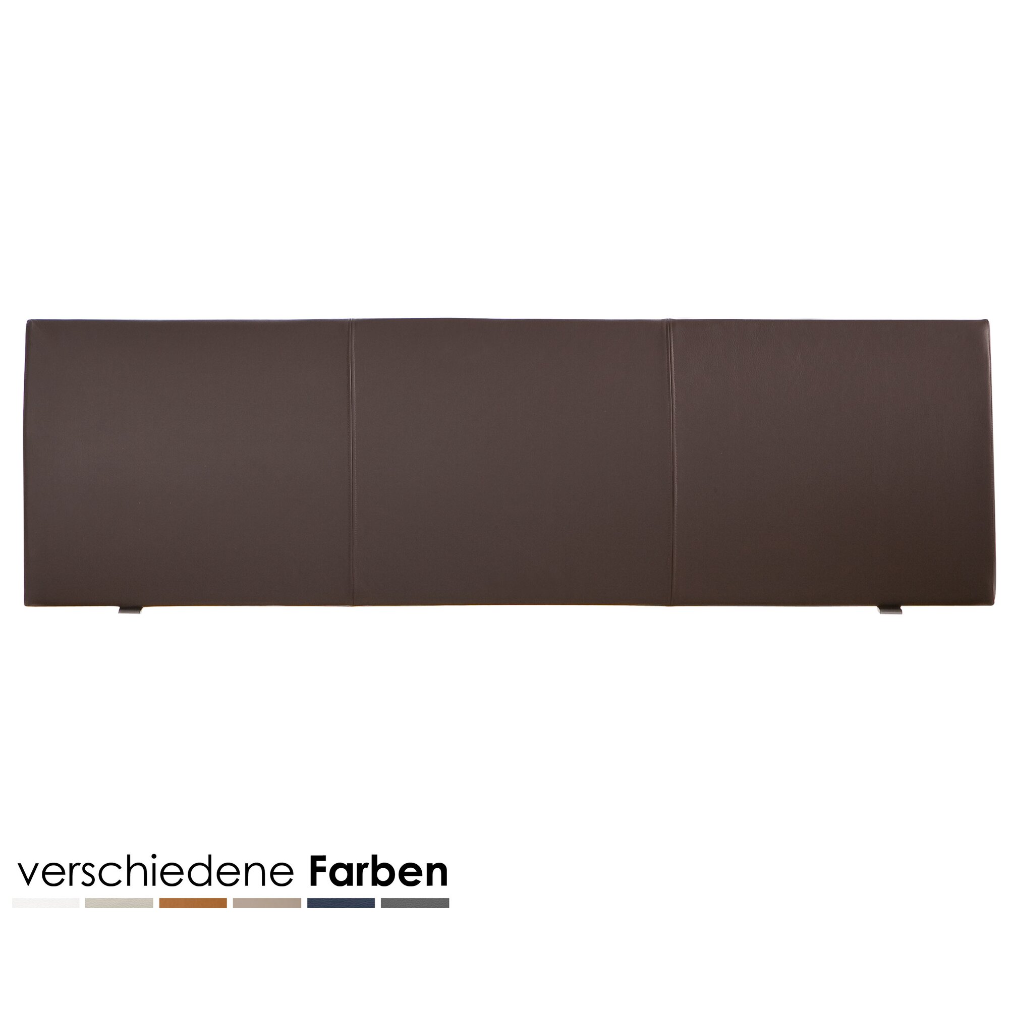 Hasena Top-Line Kopfteil Ripo 100 cm / PK4 Echtleder 513 falda