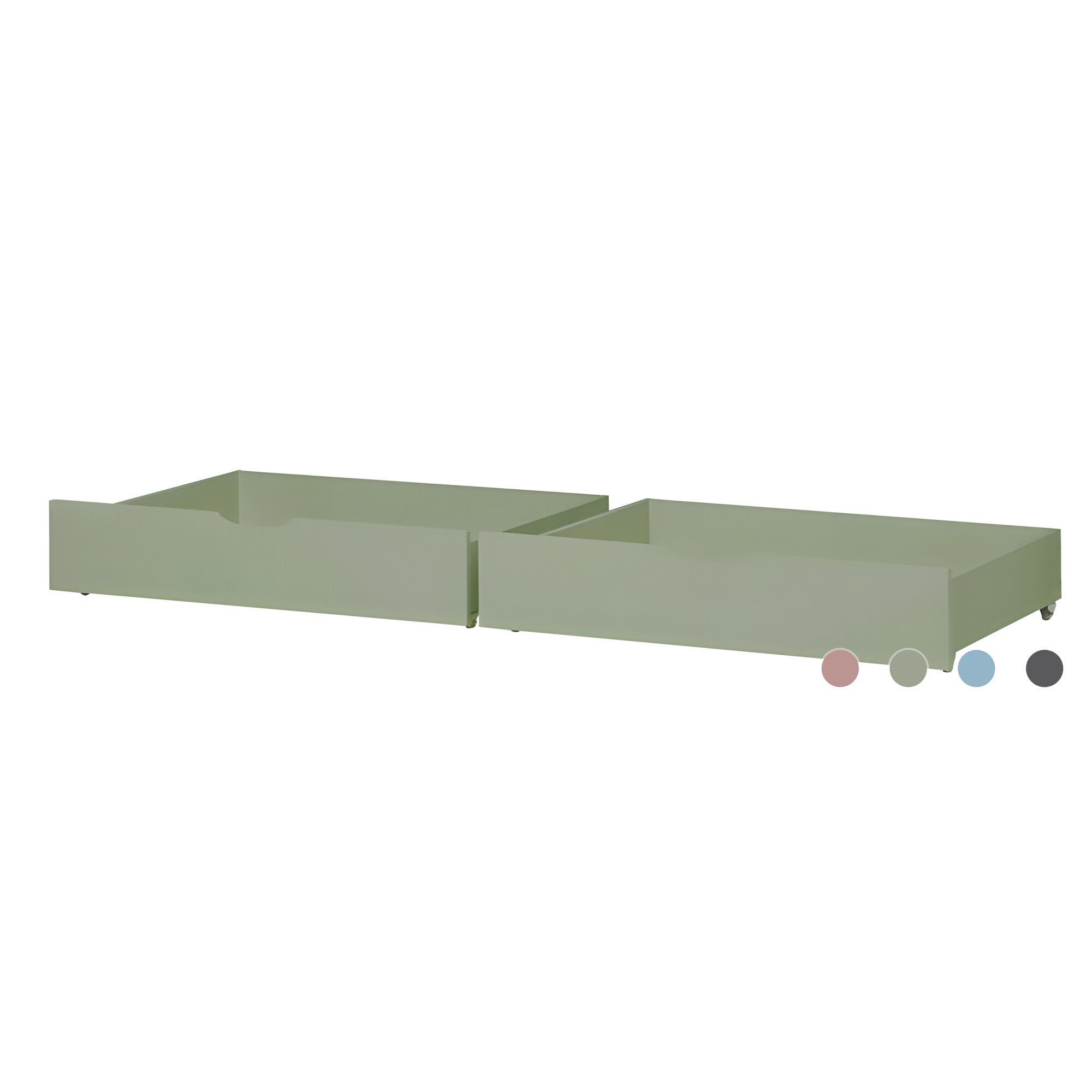 Hoppekids »ECO Dream« Bettschubladen 2er-Set weiss