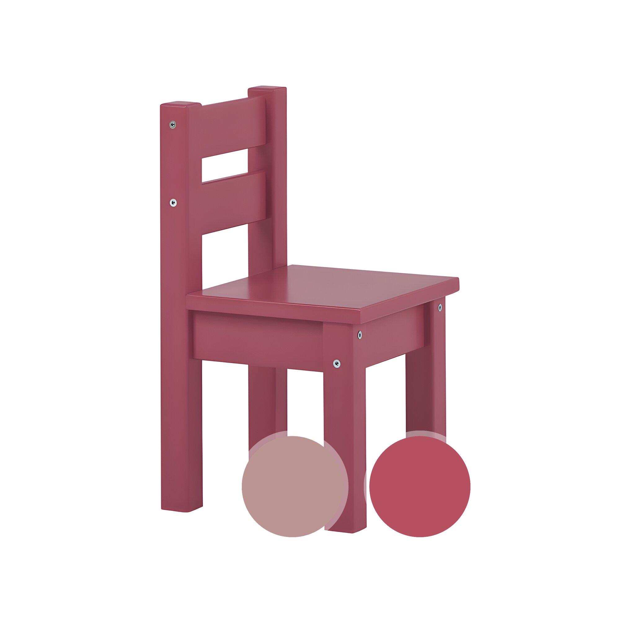 Hoppekids »MADS« Kinderstuhl rosa