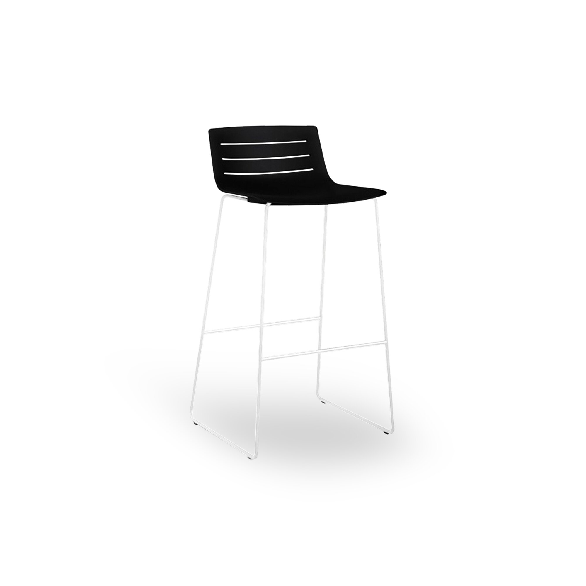 Resol »Skin Patin« Barhocker White