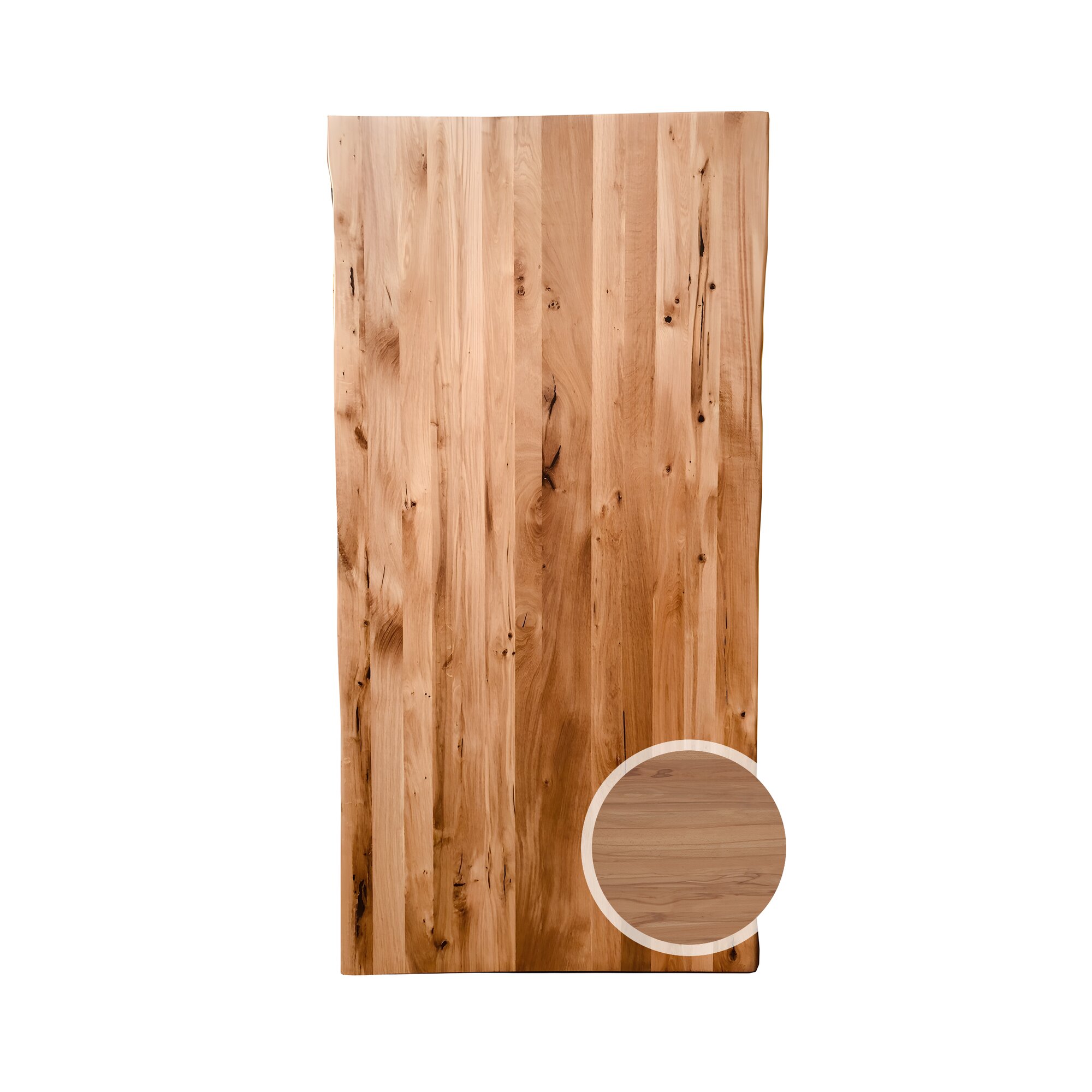 SIT Tops & Tables Tischplatte Wildeiche – erhältlich in 5 Größen