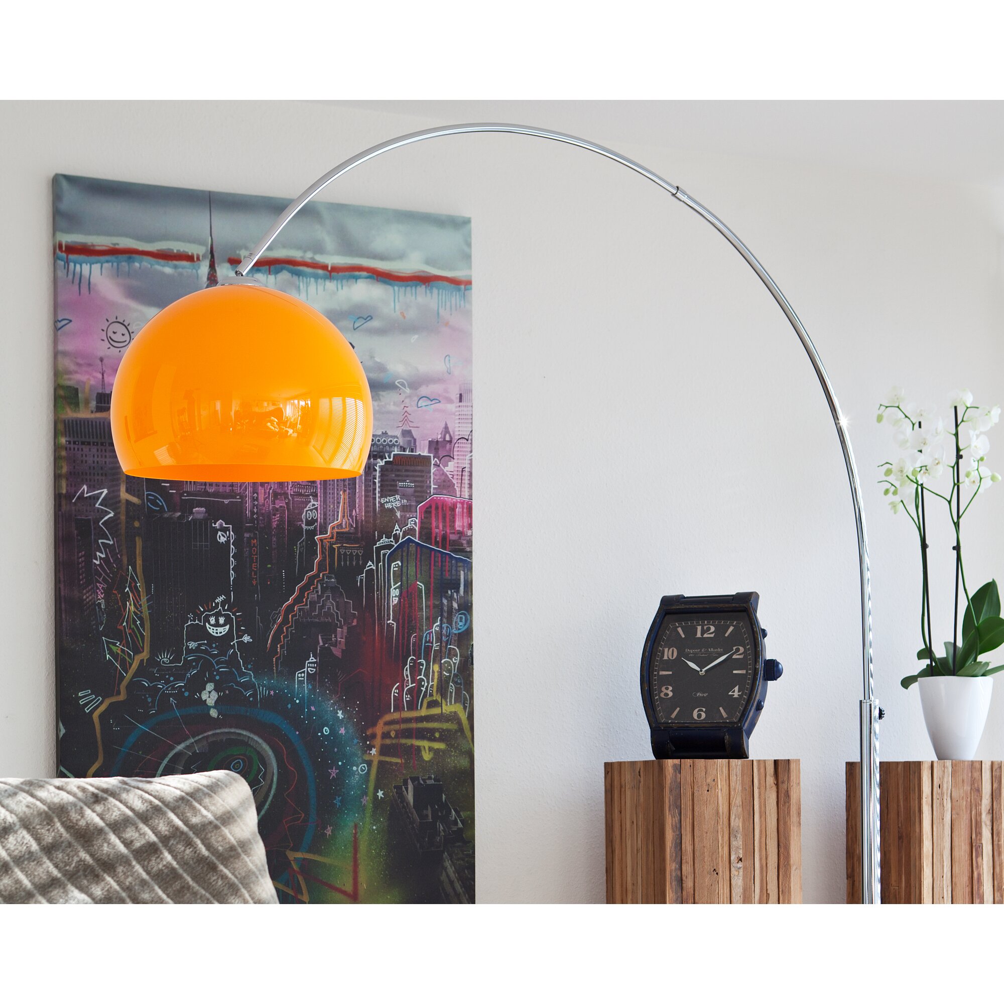 SalesFever »Big Deal« Bogenlampe orange