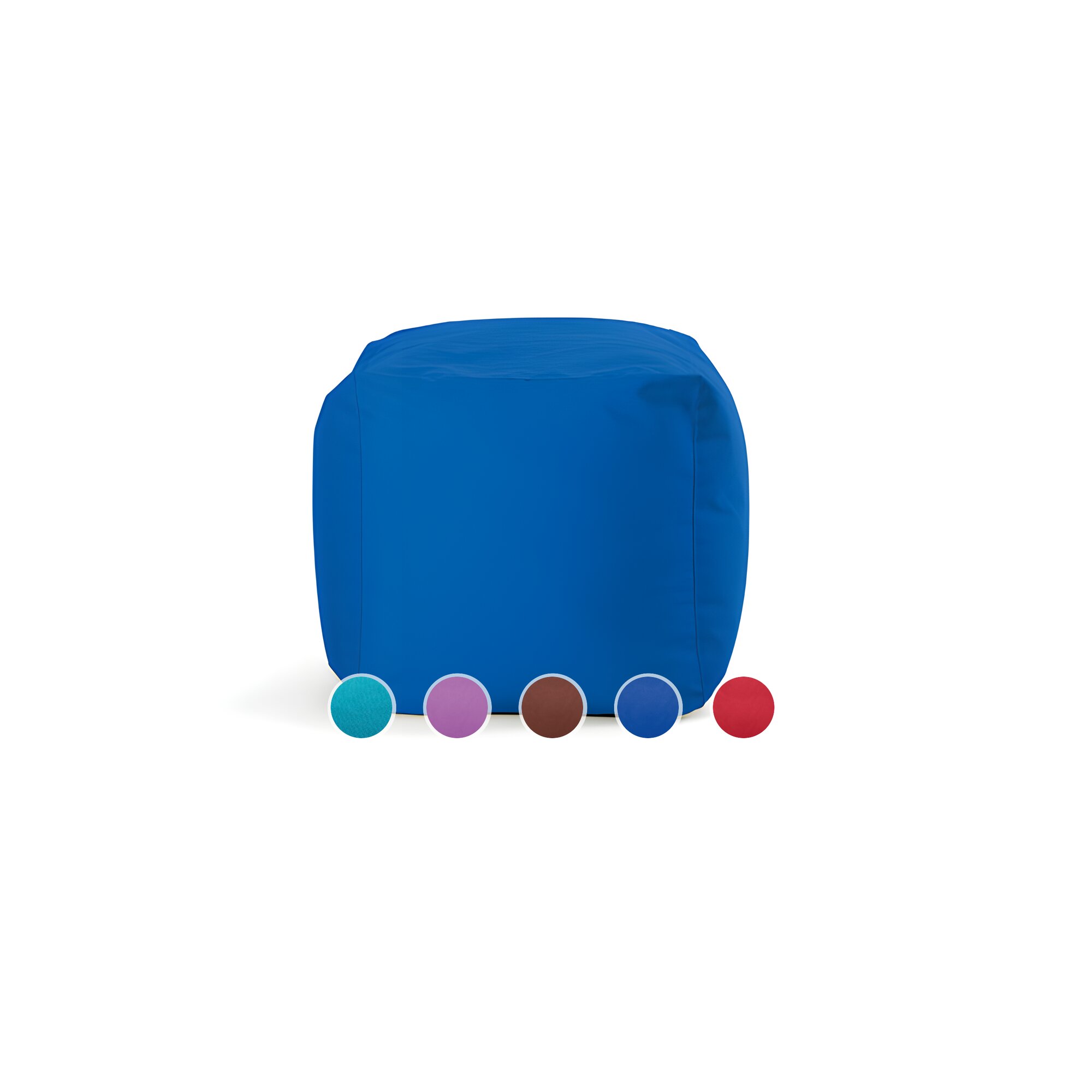 Sitting Bull »CUBE« Hocker 02 rot
