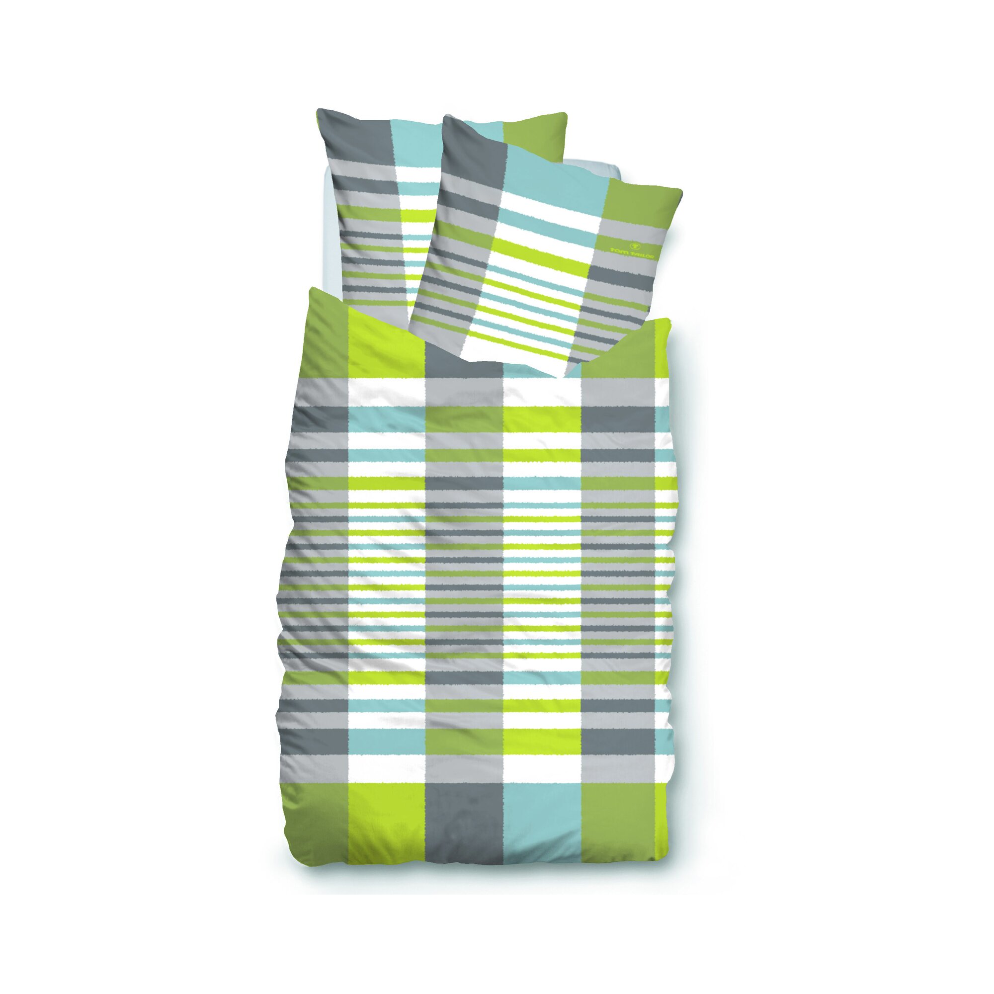 Tom-Tailor Satin Bettwäsche 69378 Fb. 818 155x220 cm / 80x80 cm