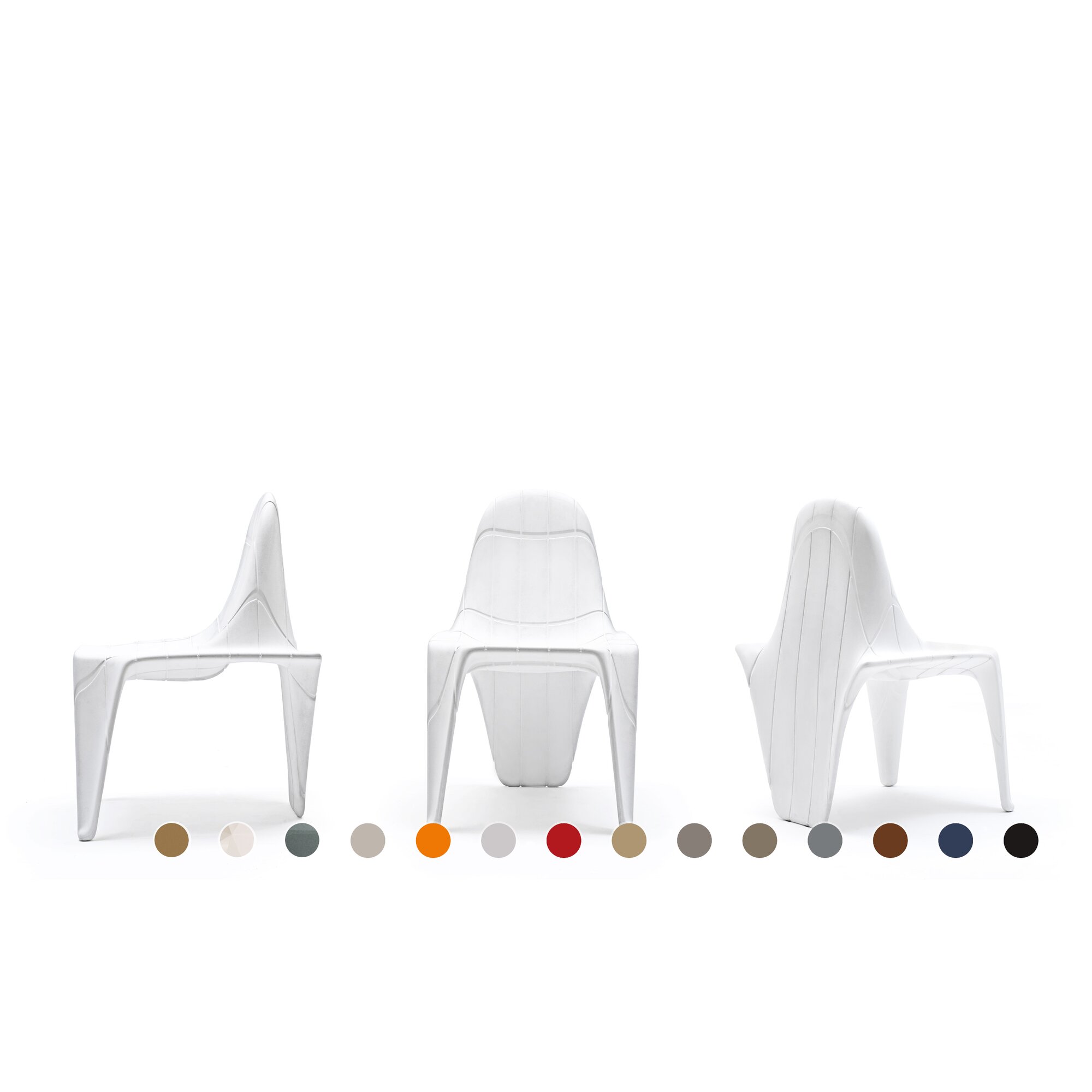 Vondom »F3« Outdoor Stuhl Basic matt / Ice
