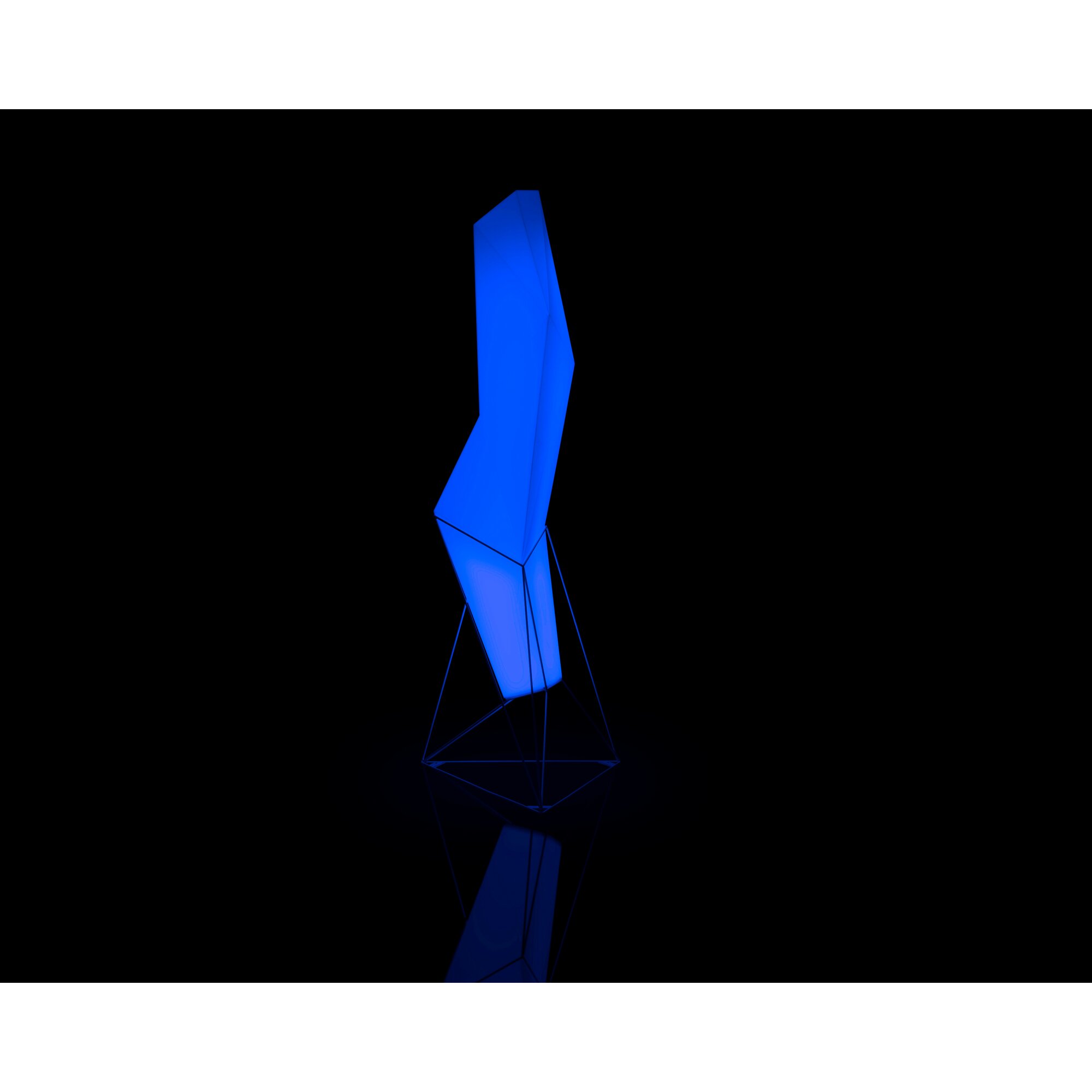 Vondom »FAZ« Outdoor Stehlampe LED RGB / B 74 x H 220 x T 87 cm