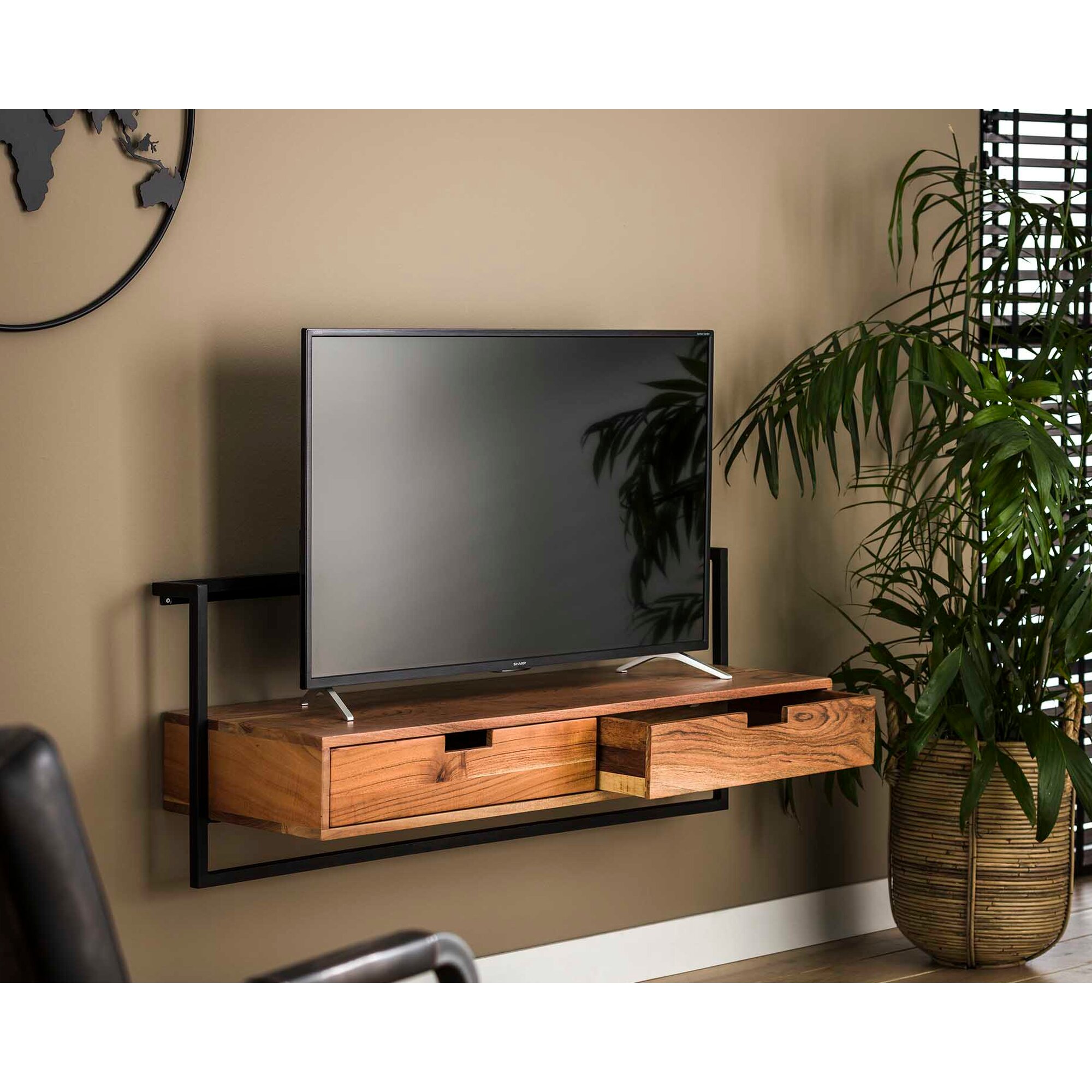 designline »Air-Solid« Massivholz TV-Möbel