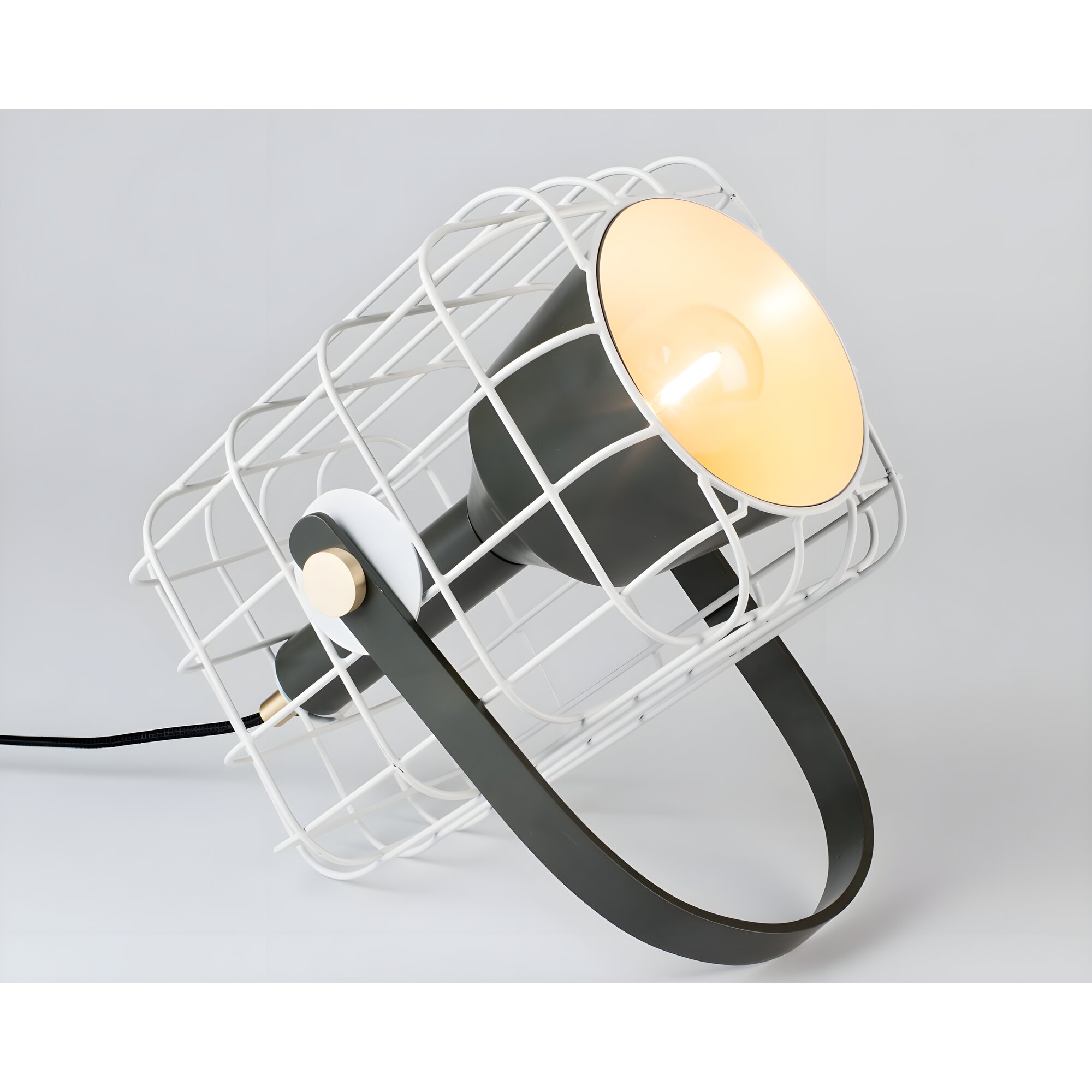 designline »Cage« Tischlampe schwarz