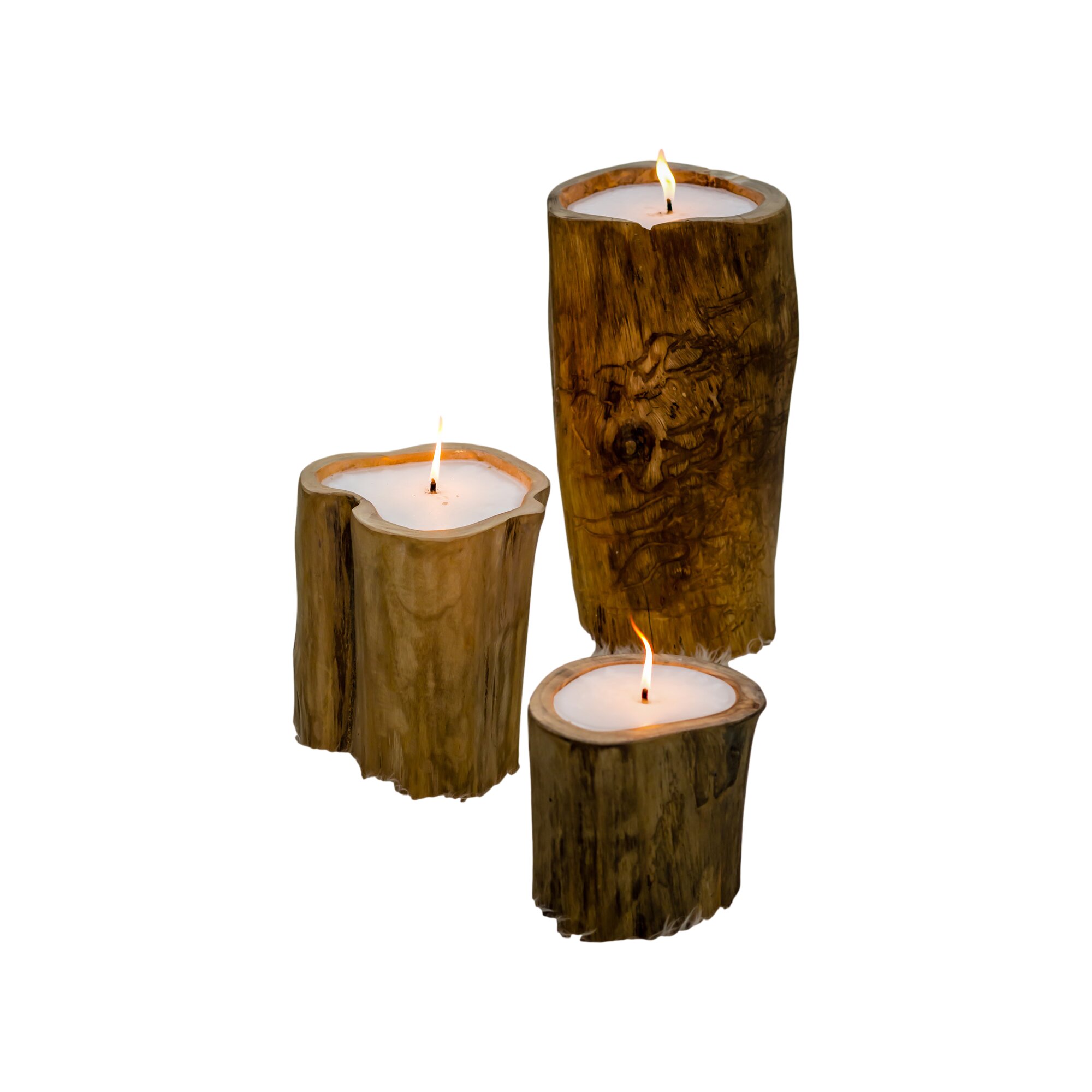 die Faktorei »Baum-Kerzen« 3er-Set