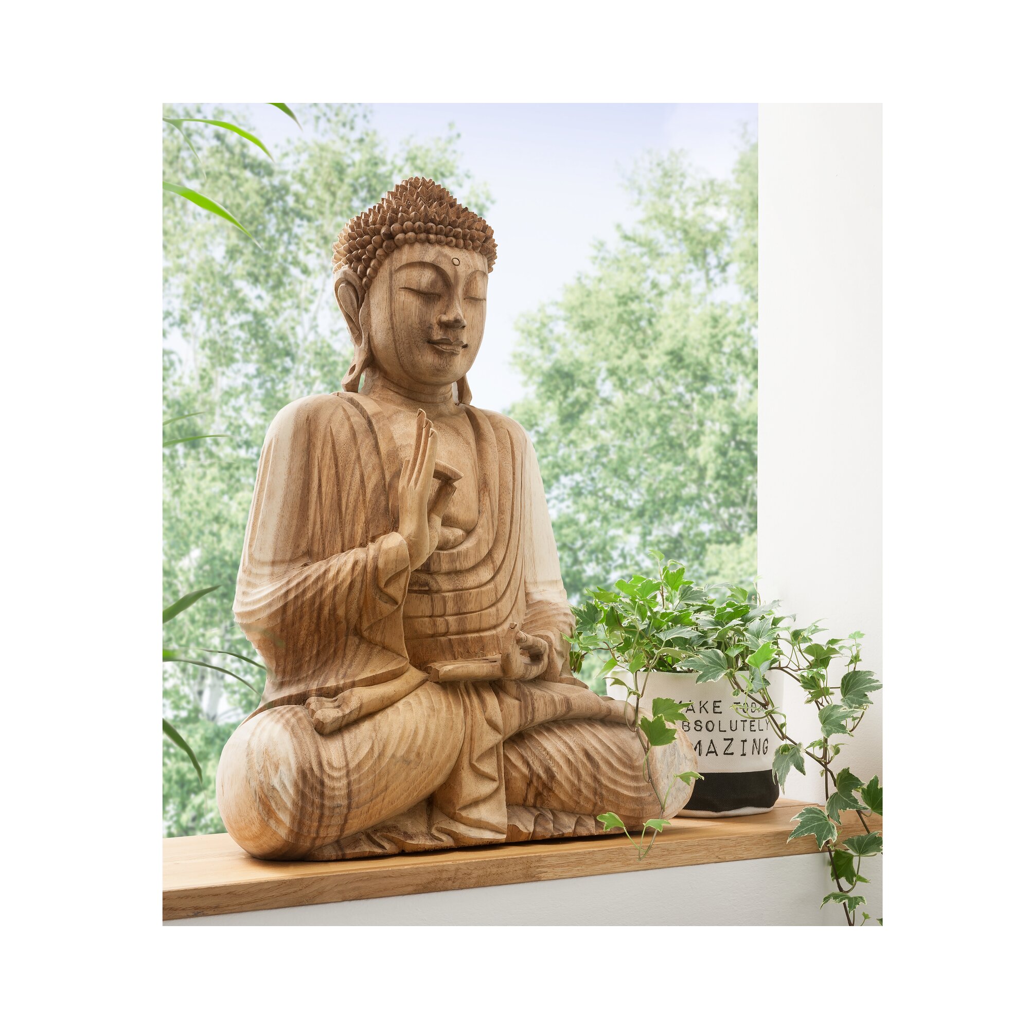 die Faktorei »Buddha Love ll« Skulptur Unikat handgearbeitet