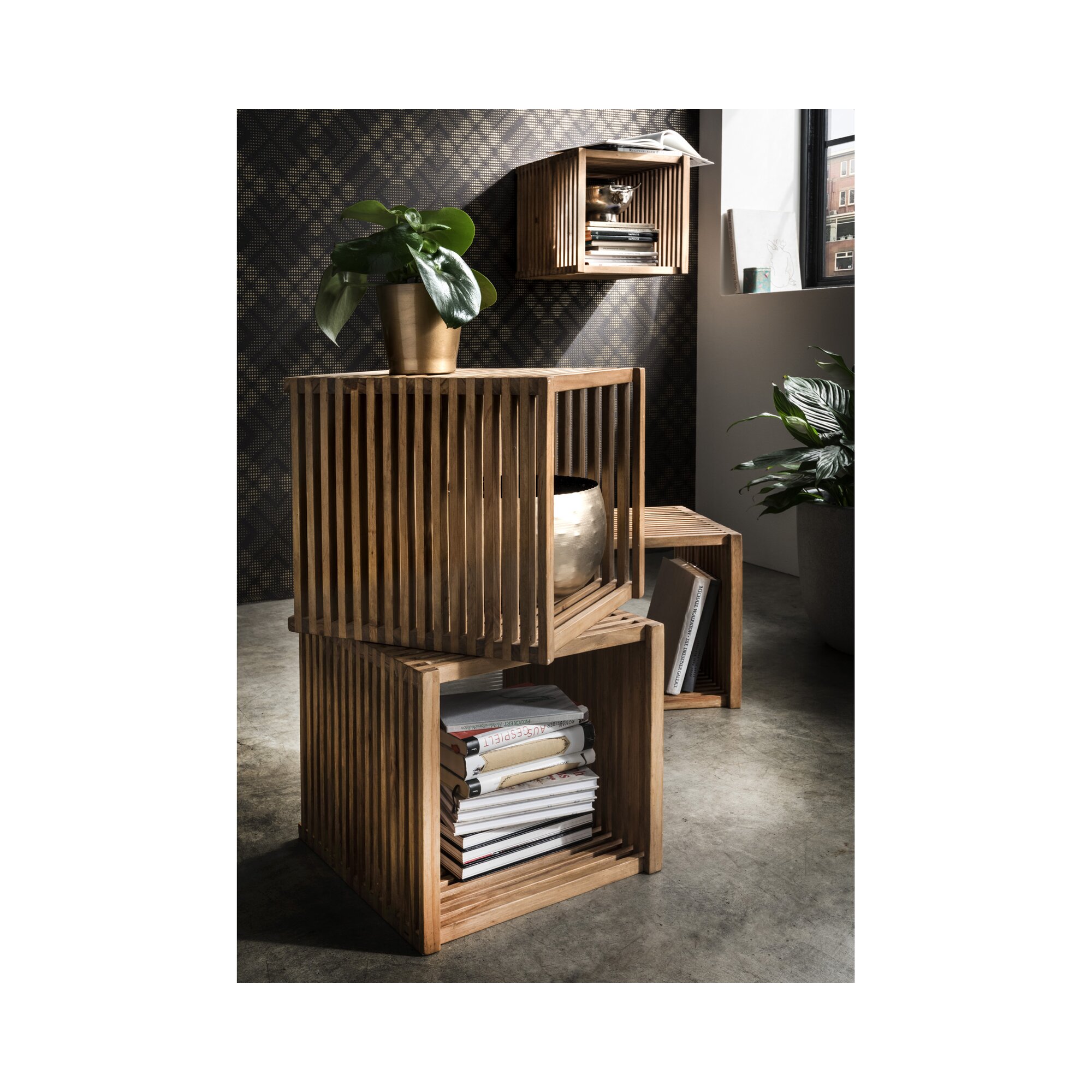 die Faktorei »Four« Regal-Würfel