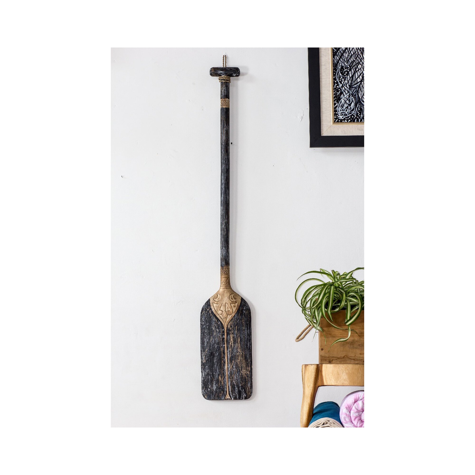 die Faktorei »Luis« Deko-Paddel blau