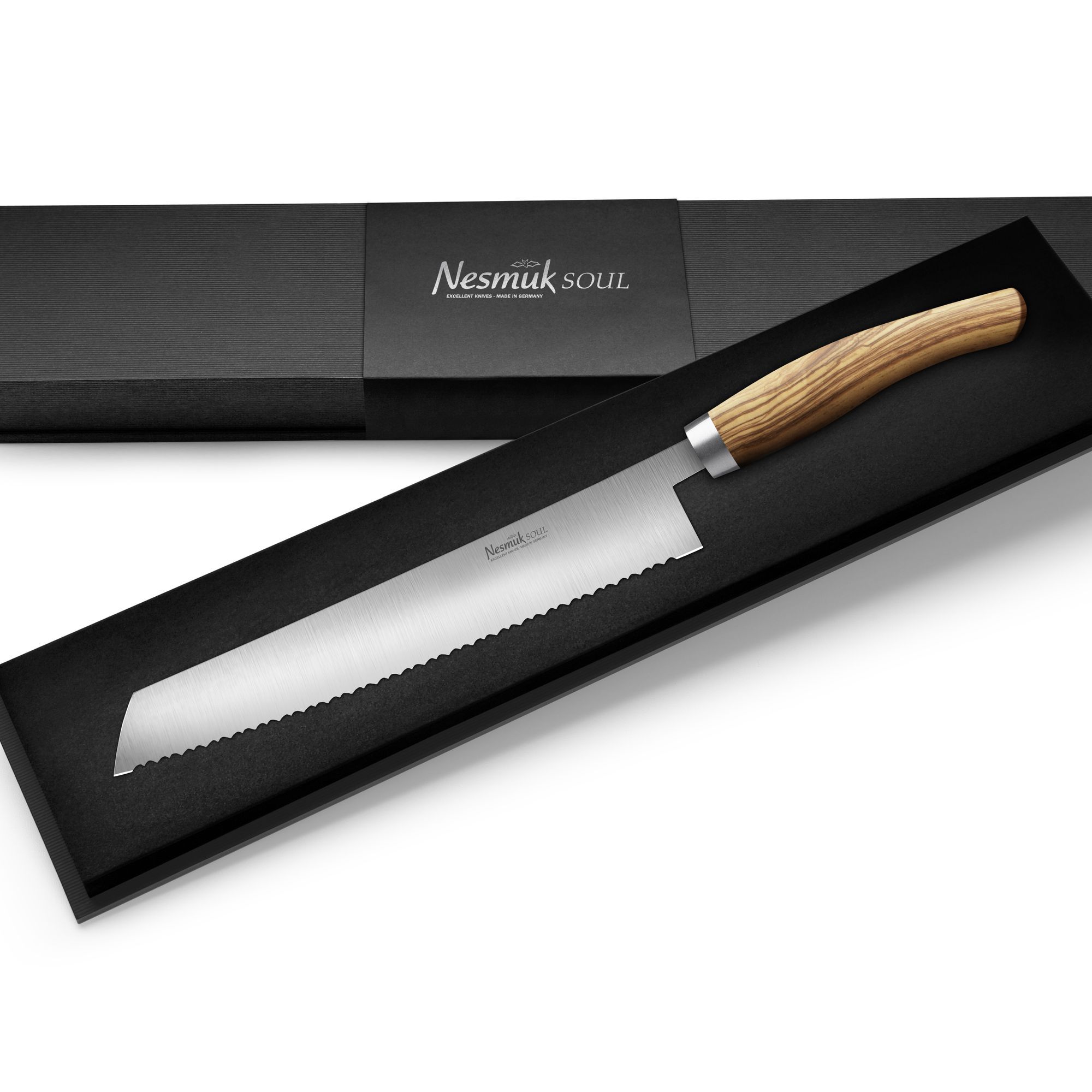 Nesmuk »Soul« Brotmesser 270 Olivenholz SBO260