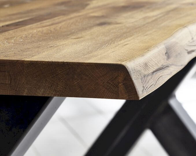 Bodahl Esstisch Rustic Oak Chicago Baumkante Slewo Com