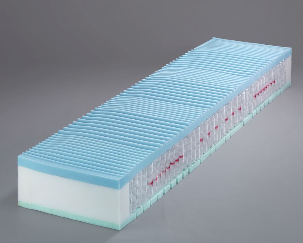 Hemafa Watergel 2400 7 Zonen Matratze Bei • Slewo