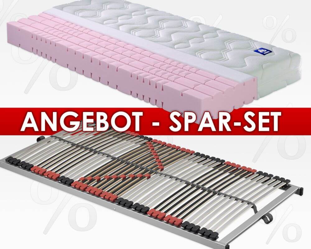 Set Angebot Irisette Lotus Matratze Bast Classic 42