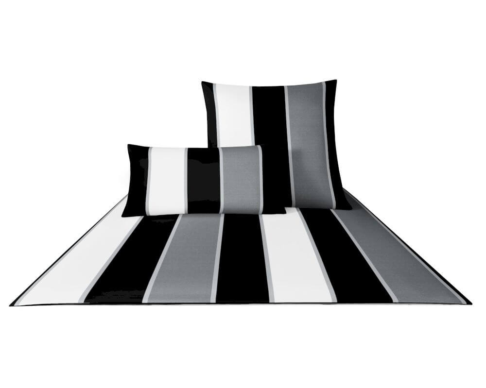 JOOP! Lines Bettwäsche Schwarz/Weiß 4055-00 • slewo.com
