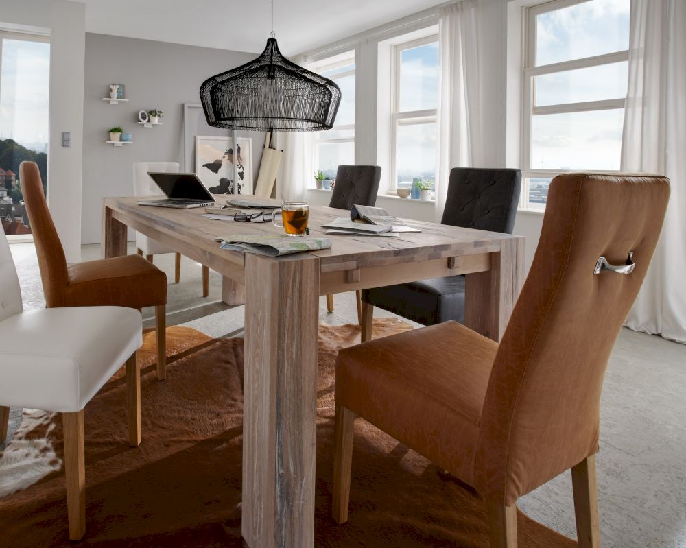 Sit Fausto Esstisch Durchgehende Tischbeine Slewo Com