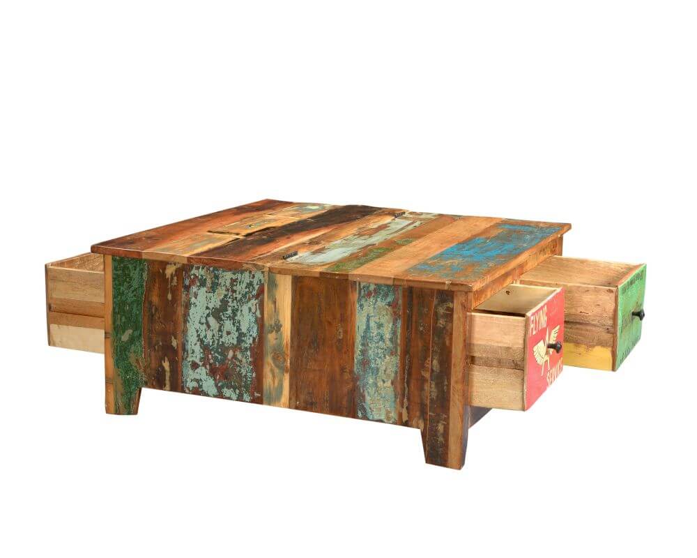 SIT Speedway Altholz Couchtisch mit Schubladen • slewocom SIT Speedway Altholz Couchtisch mit Schubladen • slewocom