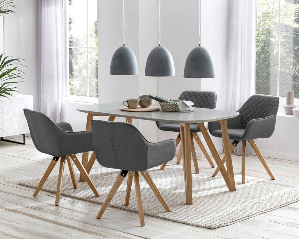 Salesfever Esstisch Massivholz Oval Kaufen Slewo Com