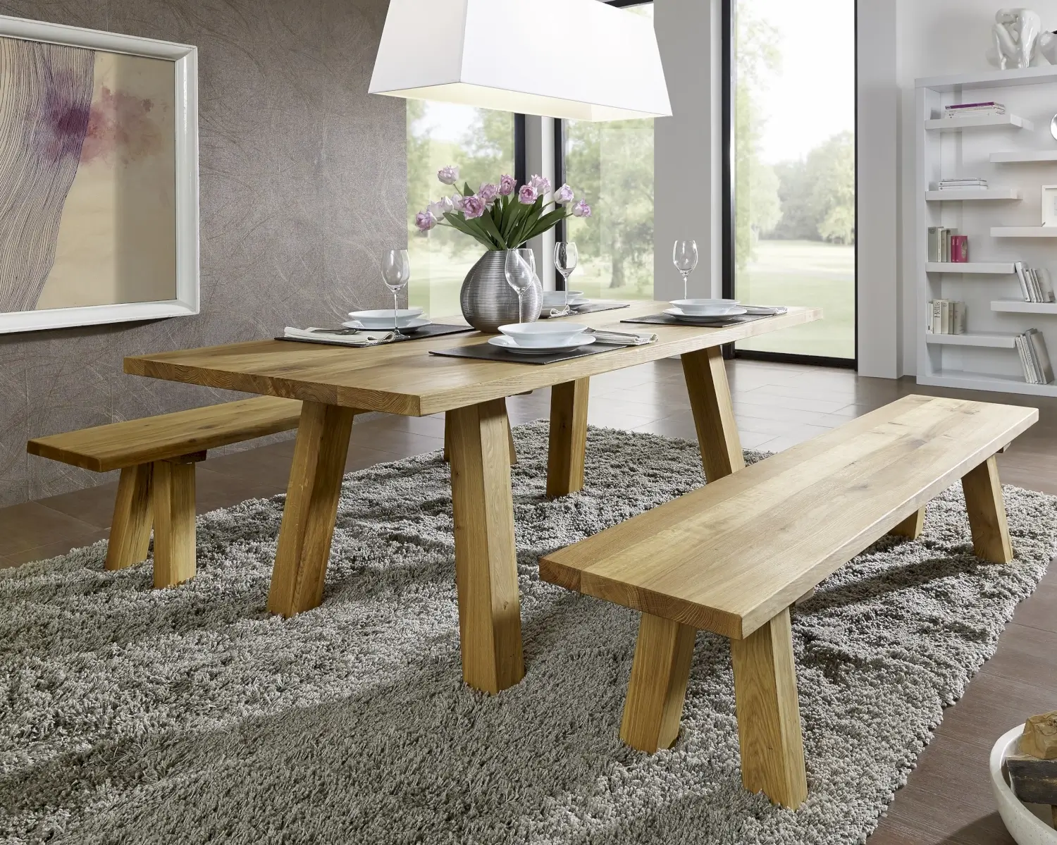 3s Frankenmobel Wildeiche Esstisch Bergen Slewo Com