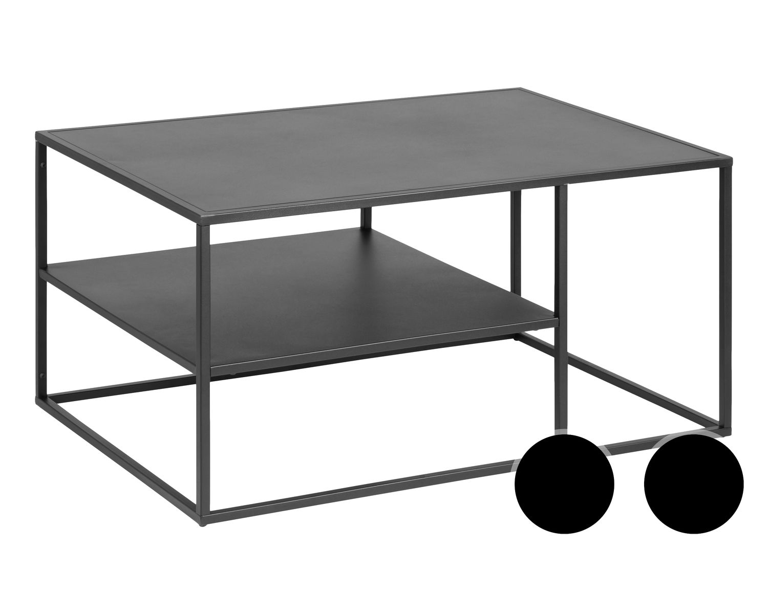 Actona »Newton« Couchtisch lang schwarz