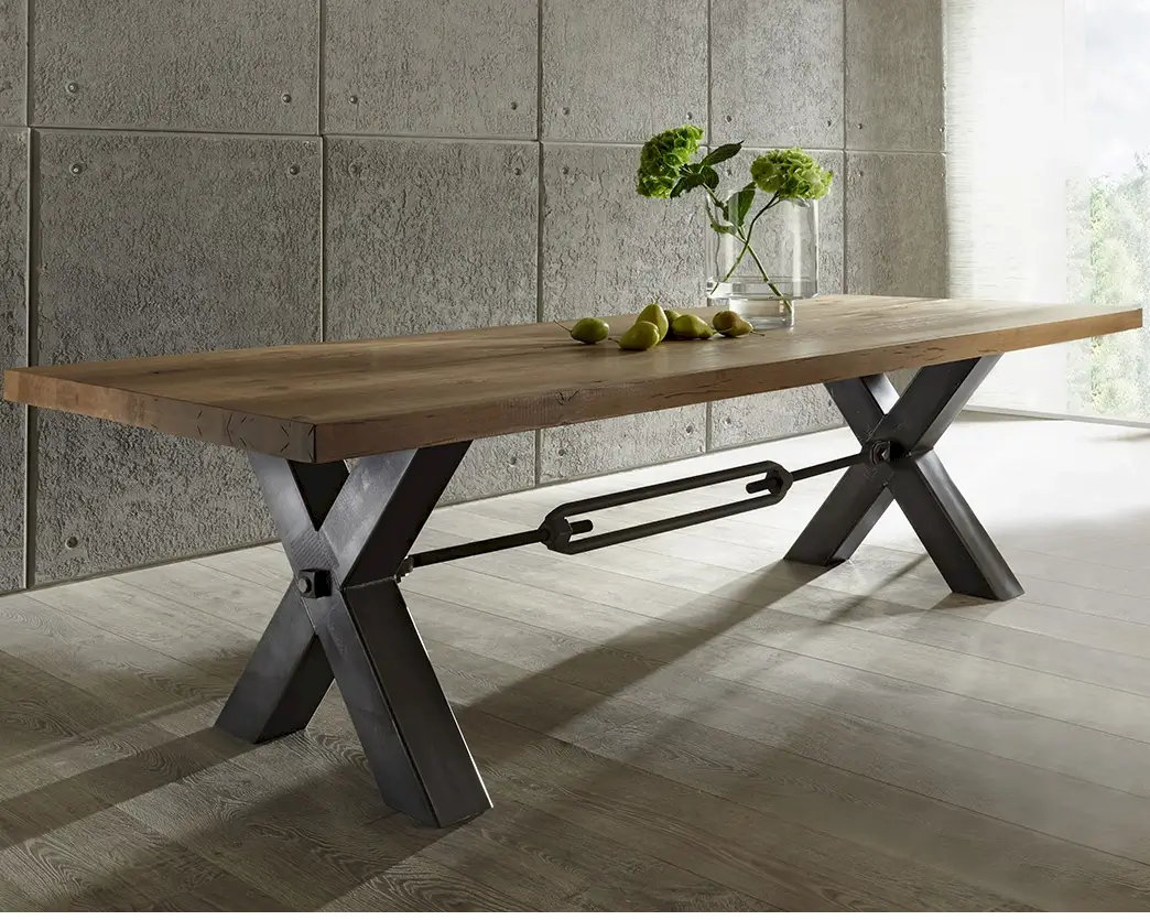 Bodahl Massivholz Esstisch Rustic Oak Kansas Slewo Com