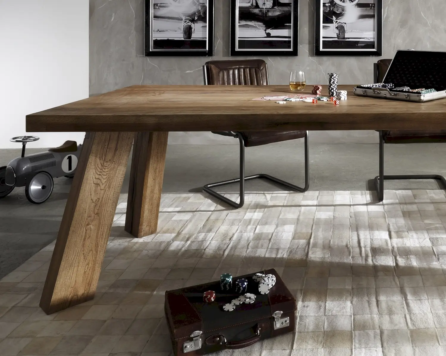 Bodahl Massivholz Esstisch Rustic Oak Thor Slewo Com