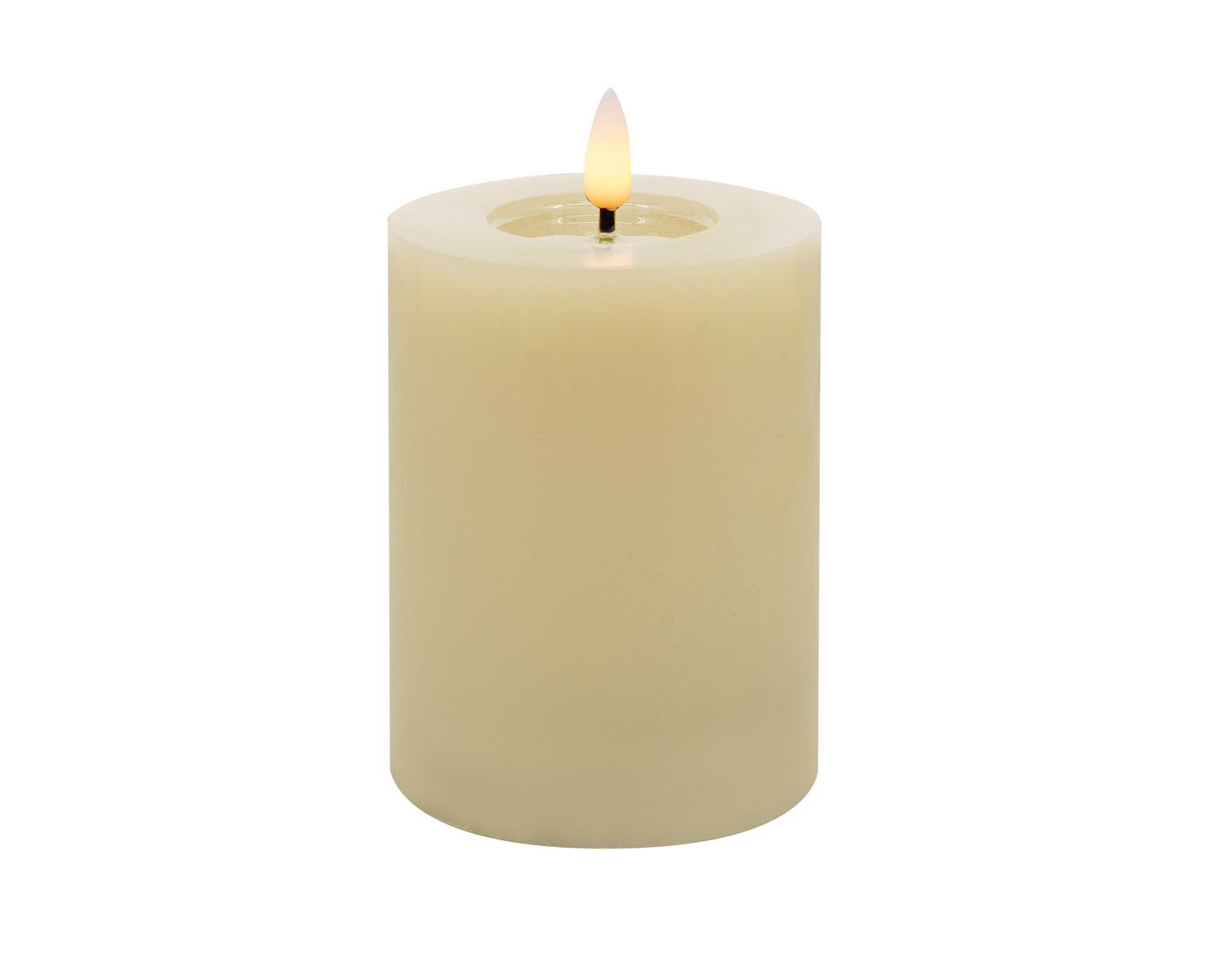 Candela »Winter« LED-Stumpenkerze • Echtwachs • Jetzt kaufen