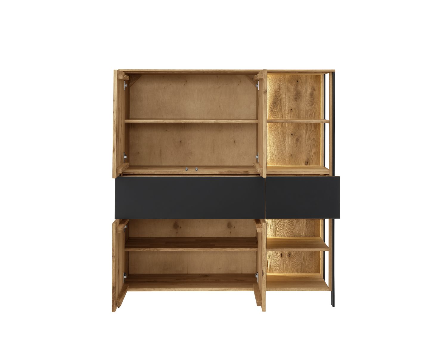 Massivholz »Boston« Highboard