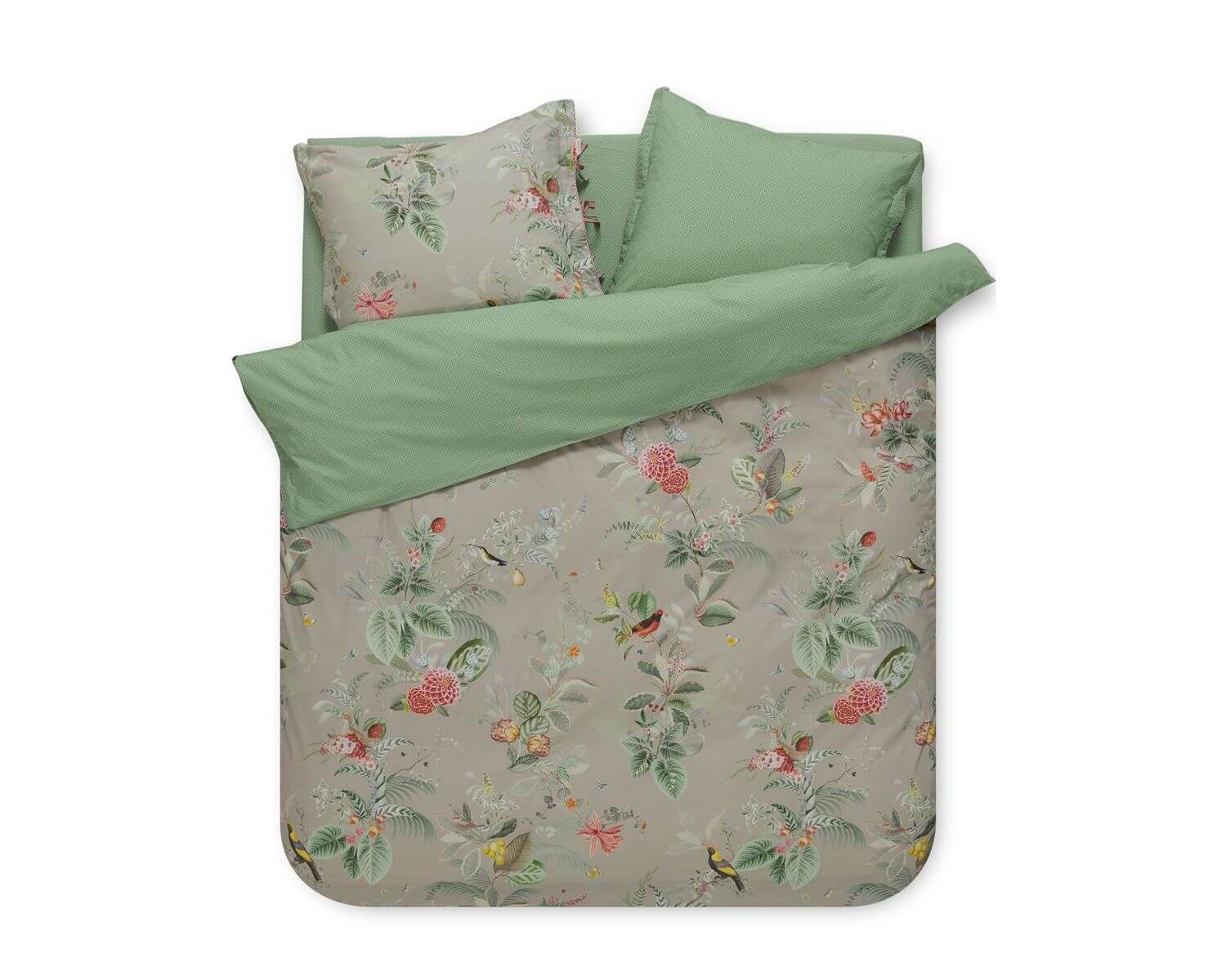 PIP Studio Bettwäsche Floris Khaki kaufen • slewo.com