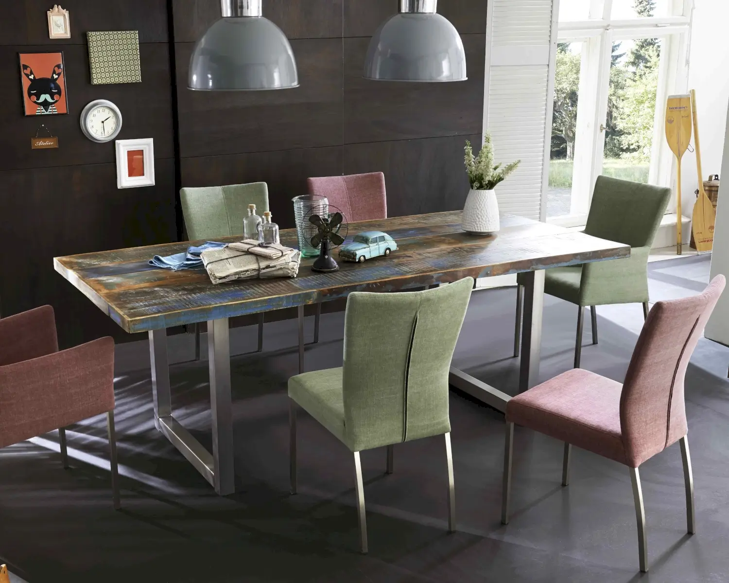 Sit Tops Tables Esstisch Massivholz Retro Slewo Com
