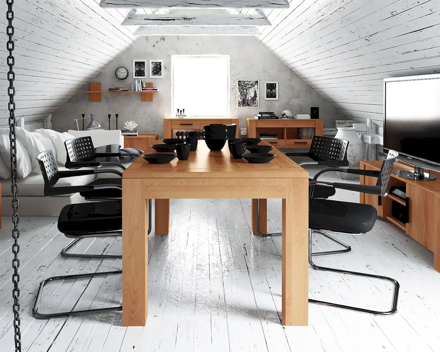 The Beds Cubic Massivholz Esstisch Kaufen Slewo Com