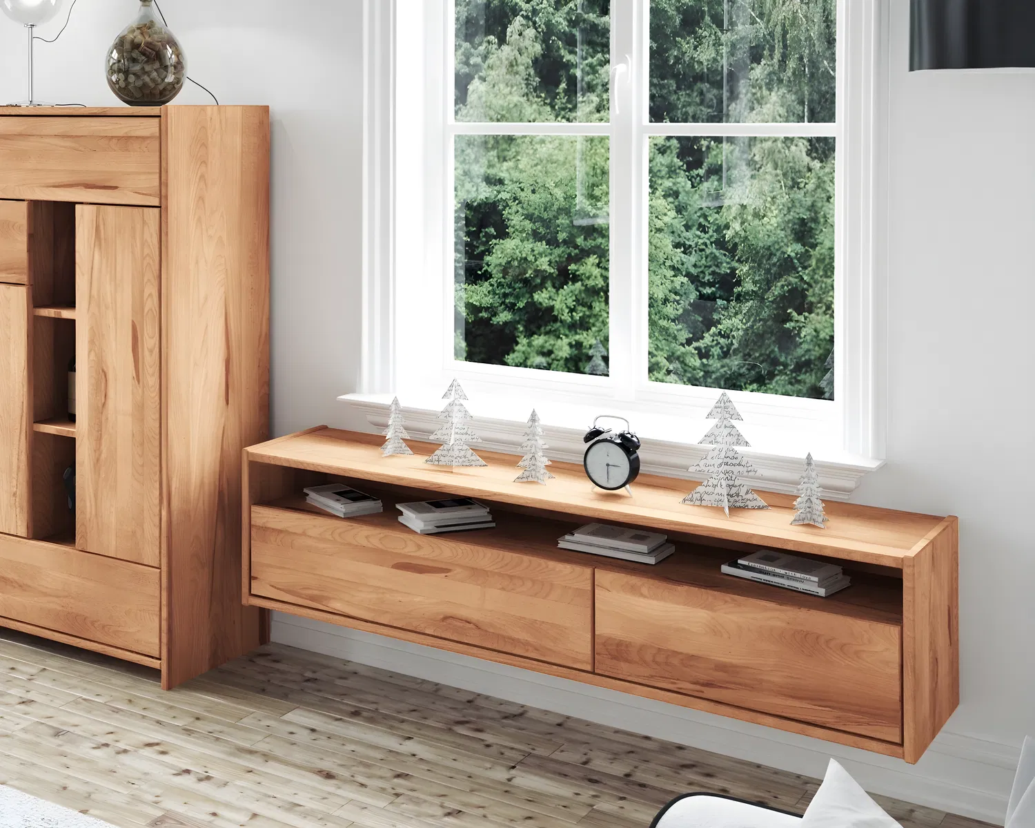 The Beds Vigo Wandschrank 2 Schubfacher Slewo Com