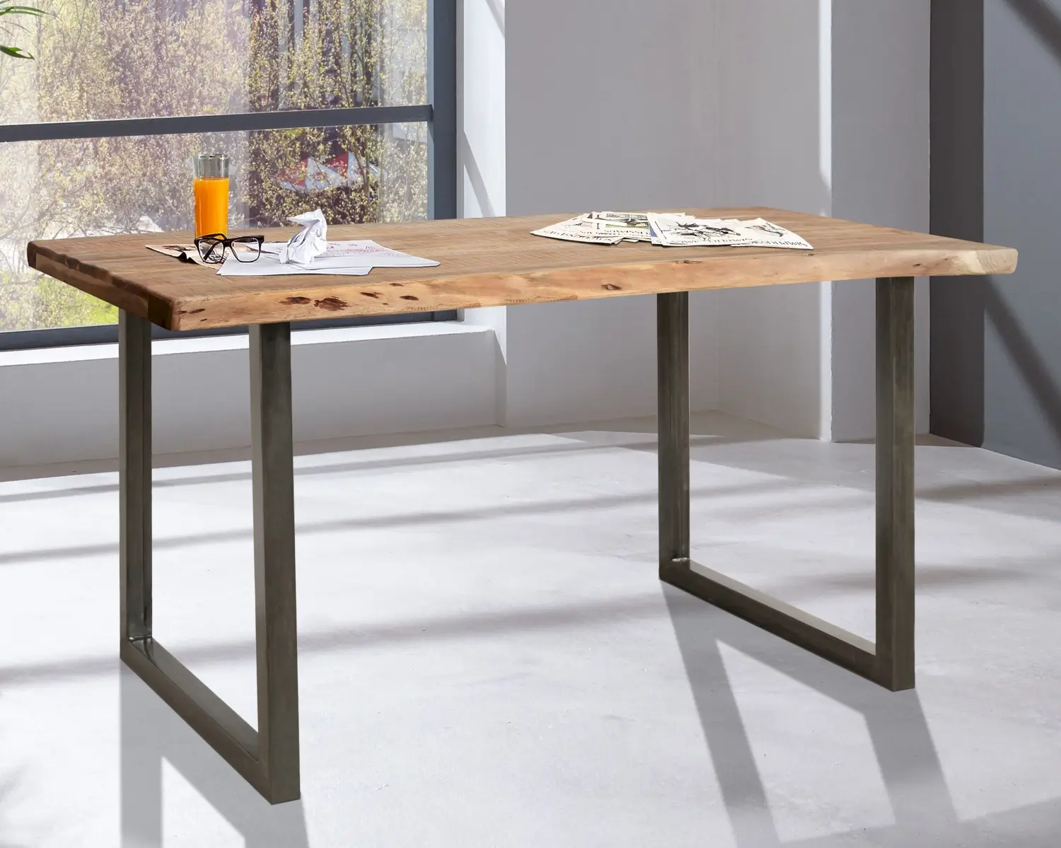 Wolfmobel Guru Esstisch Live Edge Kaufen Slewo Com