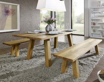 3S Frankenmöbel »Bergen« Massivholz Wildeiche Esstisch Artikelbild 6