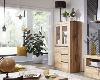 3S Frankenmöbel »Natura« Massivholz Highboard Artikelbild 6