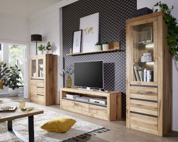 3S Frankenmöbel »Natura« Massivholz Vitrine I Artikelbild 6