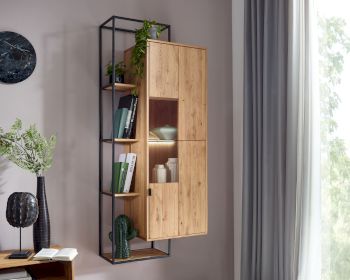 3S Frankenmöbel »Solo« Massivholz Hängevitrine Artikelbild 6
