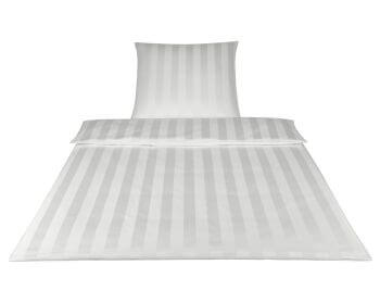 Elegante Mako-Satin Bettwäsche »Noblesse« Weiß 2245-00 Artikelbild 6