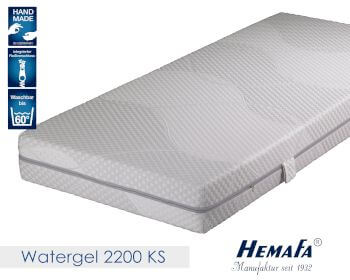 Hemafa Watergel 2200 7-Zonen-Kaltschaum-Matratze Artikelbild 6