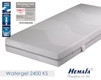 Hemafa Watergel 2400 7-Zonen-Kaltschaum-Matratze Artikelbild 6