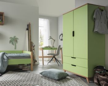 INFANSKIDS »Infanscolor« Kinderzimmer Kleiderschrank grün Artikelbild 6