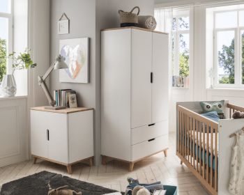 INFANSKIDS »Infanscolor« Kinderzimmer Kleiderschrank weiß Artikelbild 6