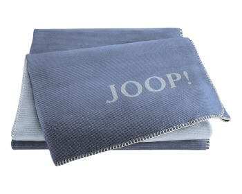 JOOP! »Melange-Doubleface« Wohndecke jeans-silber Artikelbild 6