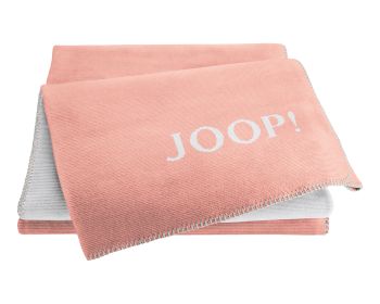 JOOP! »Melange-Doubleface« Wohndecke orange-natur Artikelbild 6