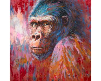 La Casa Ölbild handbemalt "Gorilla" Artikelbild 6
